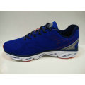 Темно-синий дышащий кружевной Jogging обувь для мужчин
